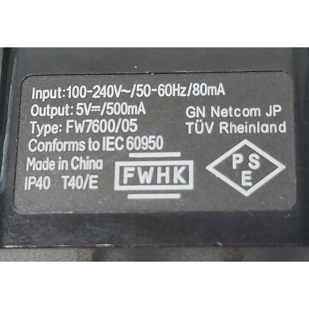 JABRA OEM Micro USB Cable Plug Power 47" Cord Charge Data Sync Wire Headsets GUC - Picture 4 of 10